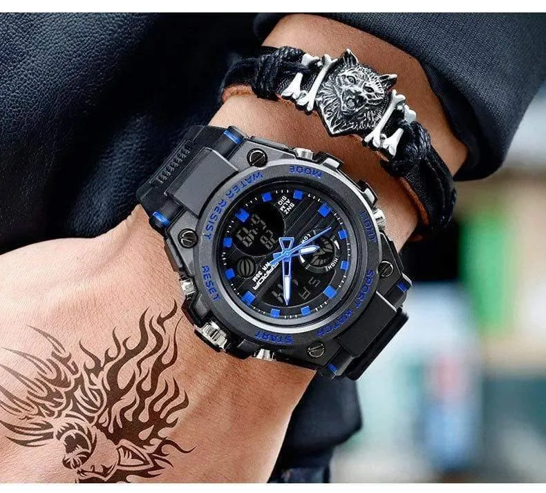 Sport Herrenuhren Top-Marke Luxus Military Quarzuhr Männer wasserdicht S Shock Clock relogio masculino