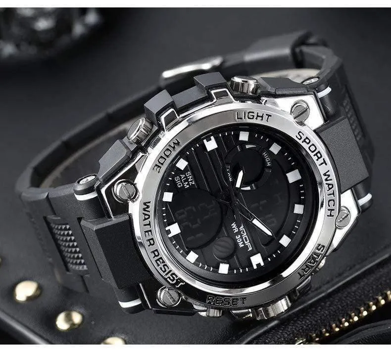 Sport Herrenuhren Top-Marke Luxus Military Quarzuhr Männer wasserdicht S Shock Clock relogio masculino