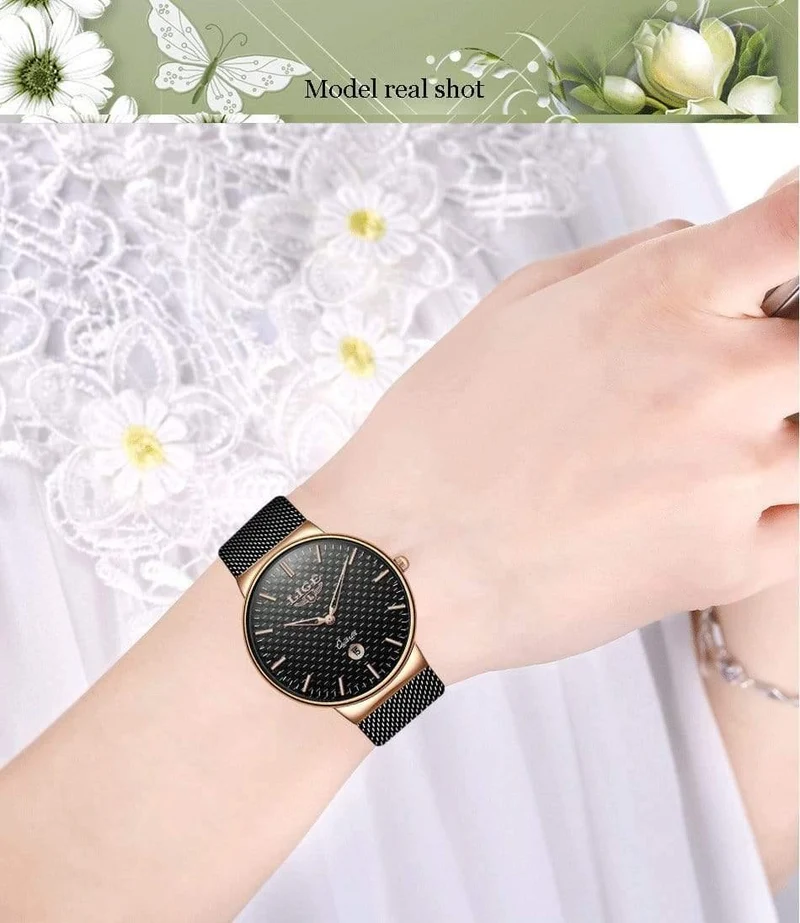 Frauen Quarzuhr Für Montre Femme Weibliche Uhr Relogio Feminino Damen Gold Uhr