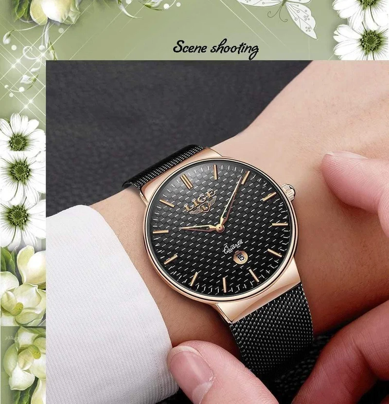 Frauen Quarzuhr Für Montre Femme Weibliche Uhr Relogio Feminino Damen Gold Uhr