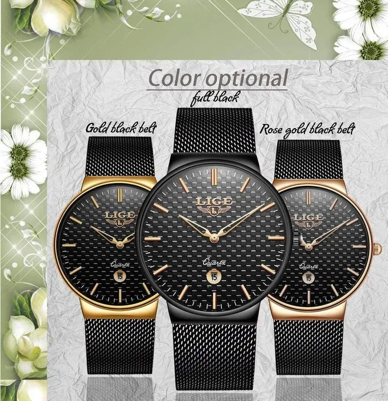 Frauen Quarzuhr Für Montre Femme Weibliche Uhr Relogio Feminino Damen Gold Uhr