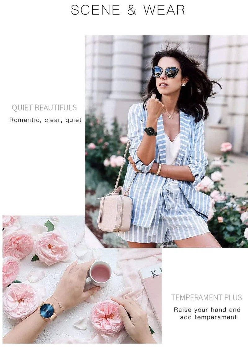 Frauen Uhren Top Marke Luxus Quarz Damen Casual Slim Mesh Stahl Kleid Uhr Einfache Uhr Relogio Feminino