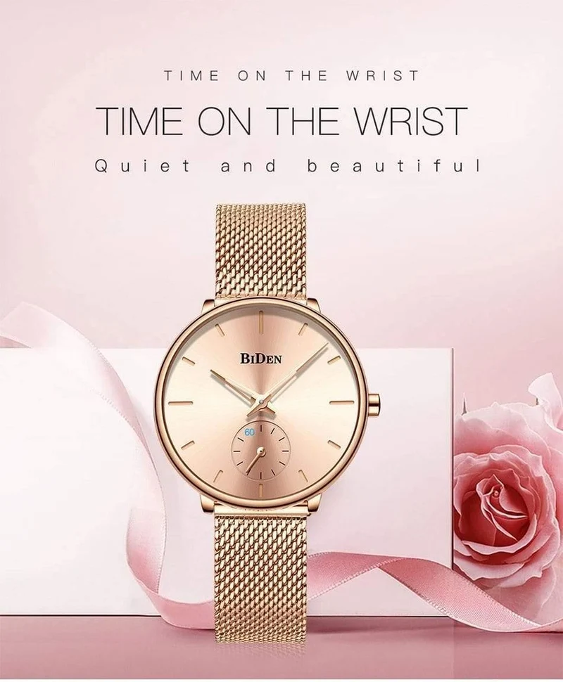 Frauen Uhren Top Marke Luxus Quarz Damen Casual Slim Mesh Stahl Kleid Uhr Einfache Uhr Relogio Feminino