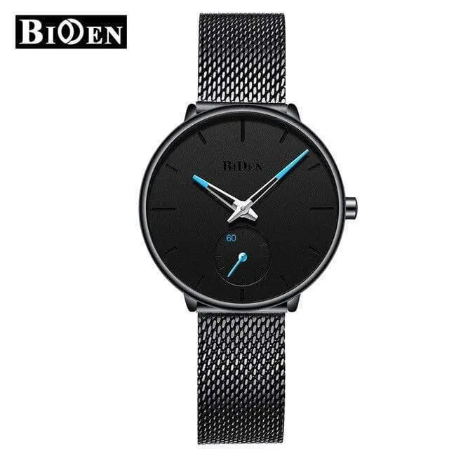 Frauen Uhren Top Marke Luxus Quarz Damen Casual Slim Mesh Stahl Kleid Uhr Einfache Uhr Relogio Feminino