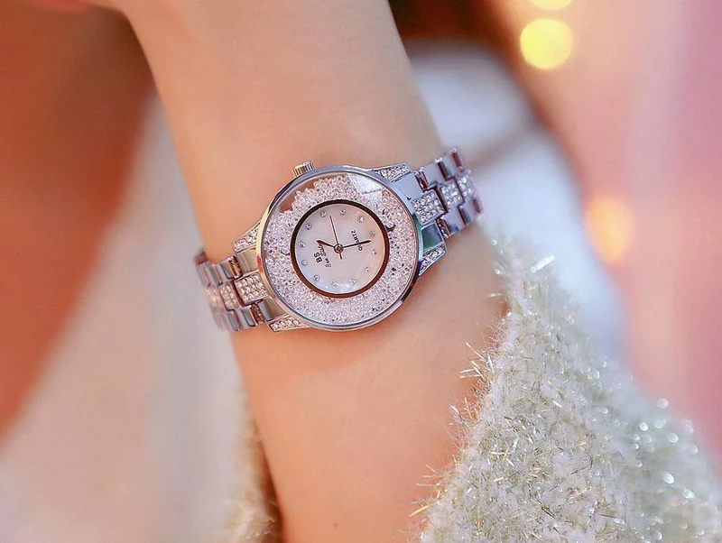Dame Uhr Frau Strass Armbanduhren Kristall Uhren Stunden Geschenk Relogios uhren Drop Shipping