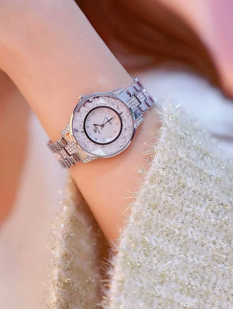 Dame Uhr Frau Strass Armbanduhren Kristall Uhren Stunden Geschenk Relogios uhren Drop Shipping