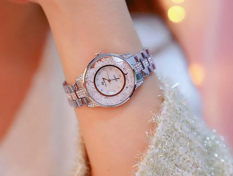 Dame Uhr Frau Strass Armbanduhren Kristall Uhren Stunden Geschenk Relogios uhren Drop Shipping