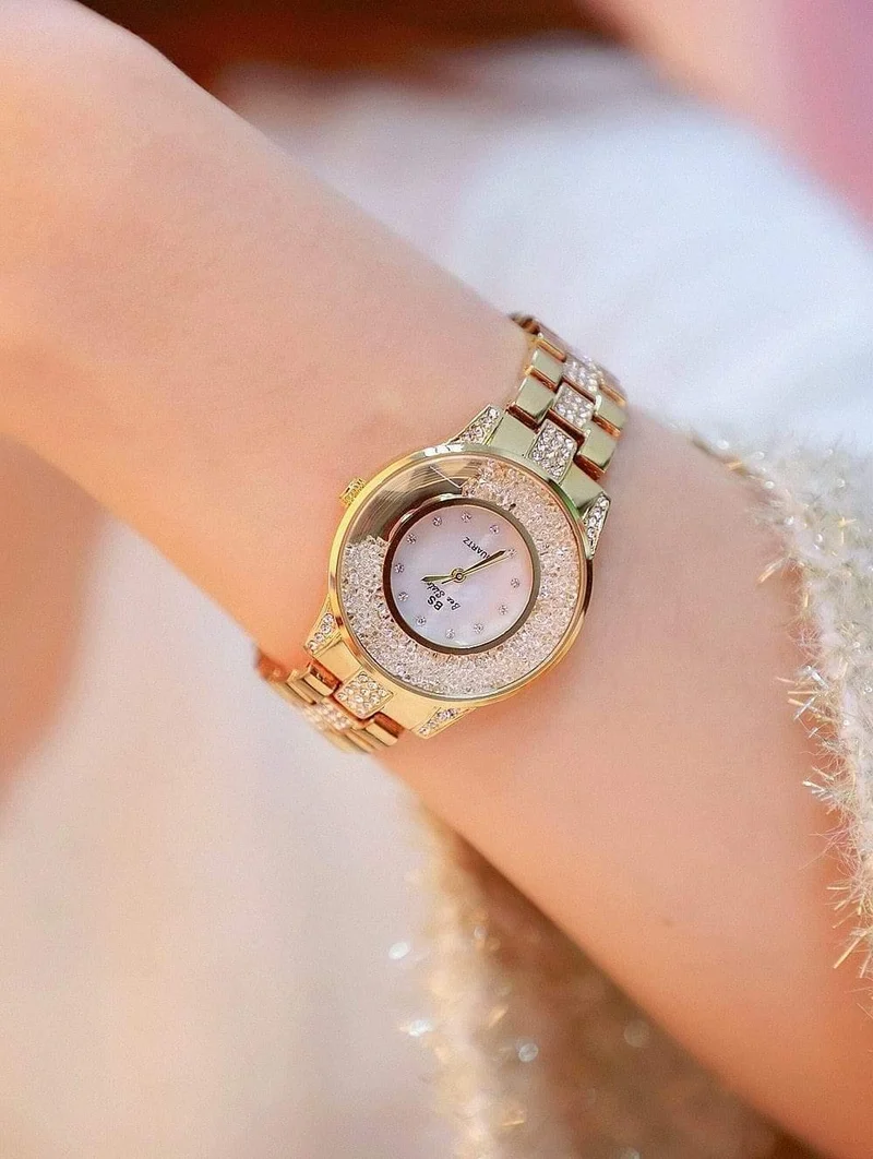 Dame Uhr Frau Strass Armbanduhren Kristall Uhren Stunden Geschenk Relogios uhren Drop Shipping