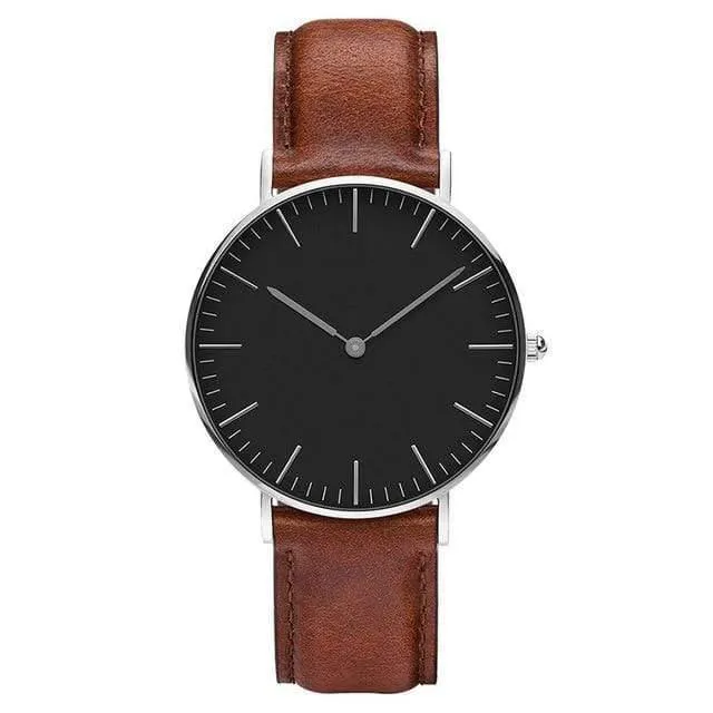 Frauen Uhren Damen Uhr 36mm Edelstahl Weibliche Quarz Armbanduhren Relogio Feminino Zegarek Damski