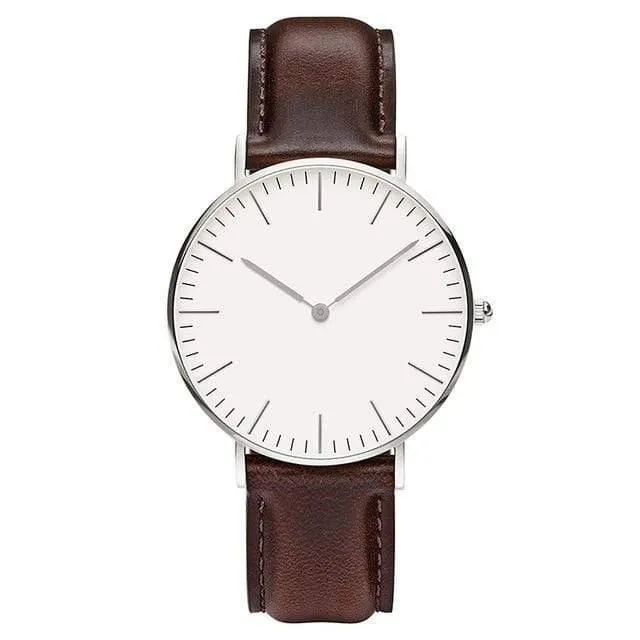 Frauen Uhren Damen Uhr 36mm Edelstahl Weibliche Quarz Armbanduhren Relogio Feminino Zegarek Damski