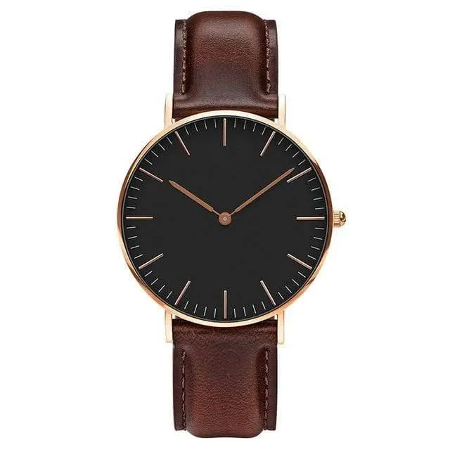 Frauen Uhren Damen Uhr 36mm Edelstahl Weibliche Quarz Armbanduhren Relogio Feminino Zegarek Damski