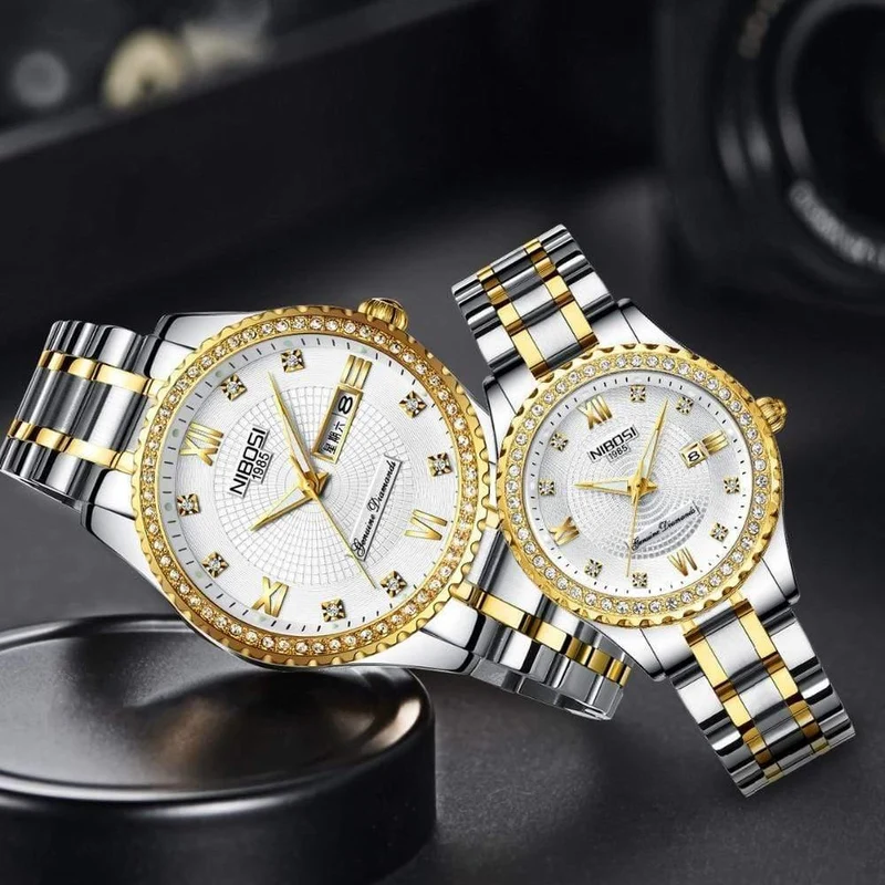 Paar Uhr Herren Uhren Top Marke Luxus Quarzuhr Frauen Uhr Damen Kleid Armbanduhr Mode Lässig Liebhaber Uhr