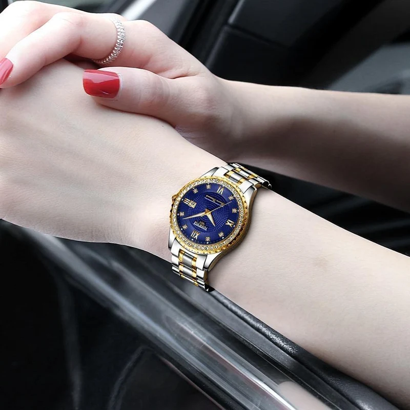 Paar Uhr Herren Uhren Top Marke Luxus Quarzuhr Frauen Uhr Damen Kleid Armbanduhr Mode Lässig Liebhaber Uhr