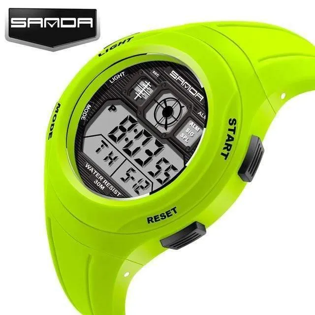 LED Digital Kinderuhr Kinderuhren Mädchen Jungen Uhr Kind Sport Armbanduhr Elektronische für Mädchen Jungen Überraschungsgeschenk