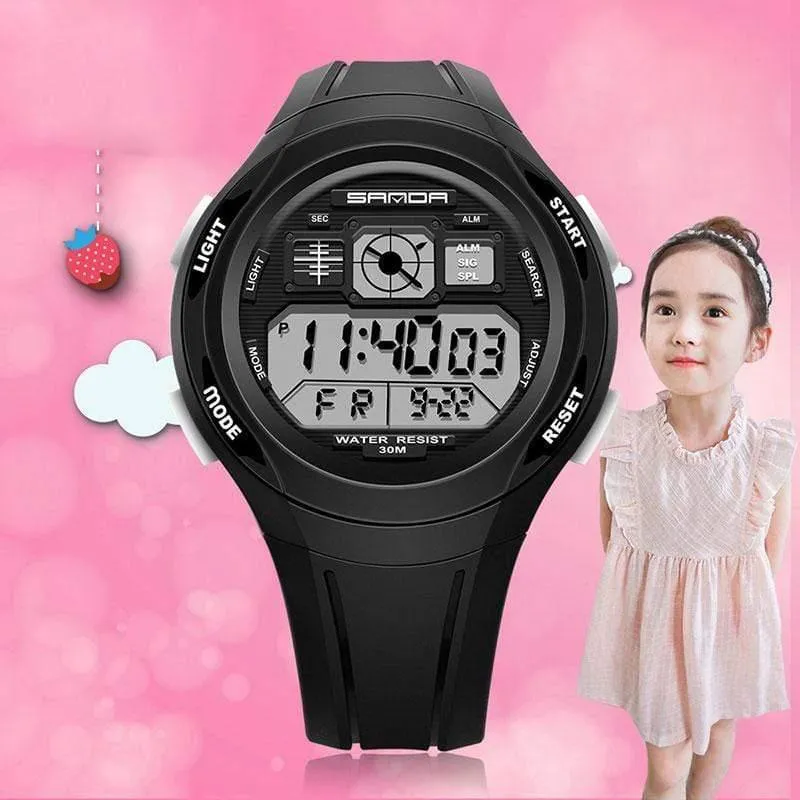 LED Digital Kinderuhr Kinderuhren Mädchen Jungen Uhr Kind Sport Armbanduhr Elektronische für Mädchen Jungen Überraschungsgeschenk