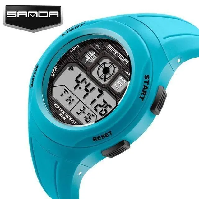 LED Digital Kinderuhr Kinderuhren Mädchen Jungen Uhr Kind Sport Armbanduhr Elektronische für Mädchen Jungen Überraschungsgeschenk