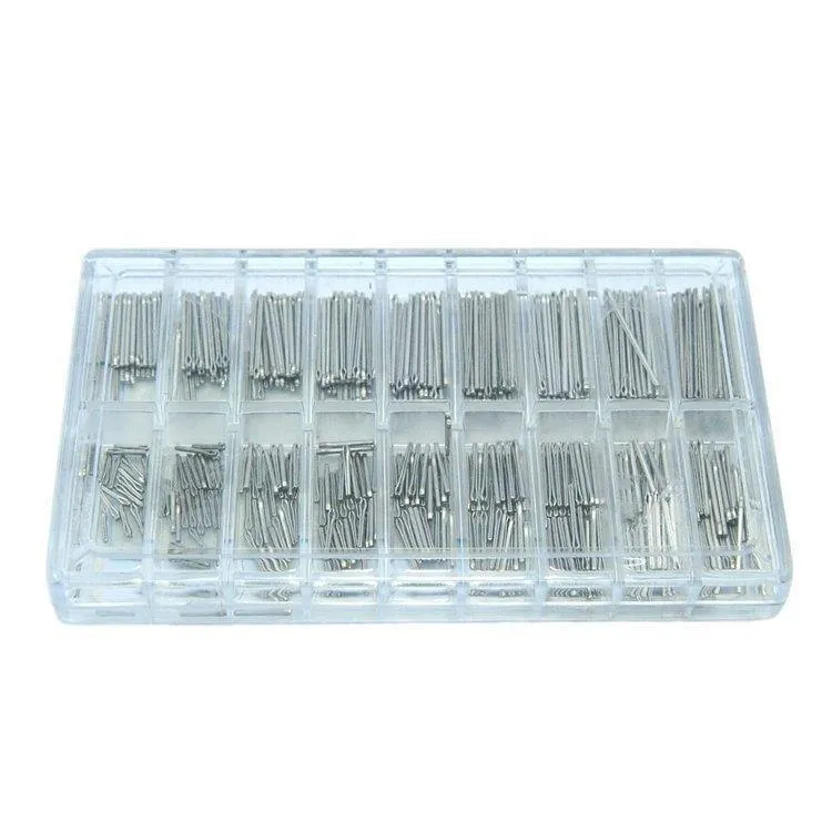 360pcs Assorted Edelstahl Länge Split Pins Boxset für Uhr
