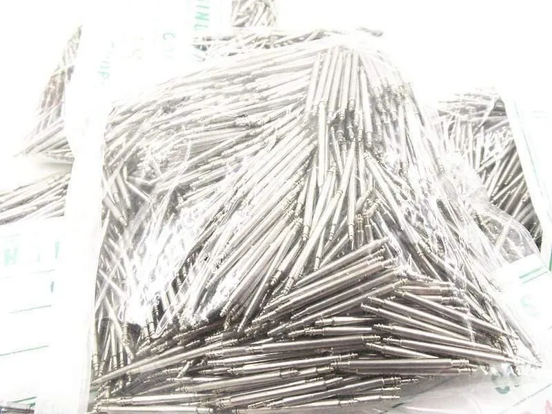 1000PCS / bag Hochwertige Uhrenreparaturwerkzeuge & Kits 20MM Federstab-Uhr-Ersatzteile Durchmesser 1.8MM - BS833