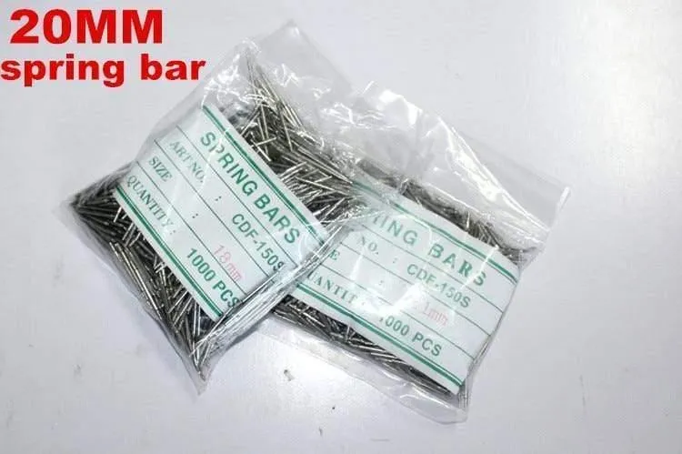1000 teile/beutel Hochwertige uhr reparatur werkzeuge & kits 20 MM frühling bar uhr reparatur teile-041412