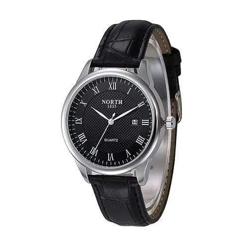 Männer Uhr Mode Männlichen Armbanduhr Luxus Marke 30M Wasserdicht Echtes Leder Casual Uhr Militär Quarz Business Uhr