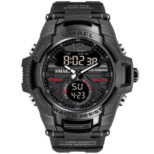 Herrenuhren Mode Sport Super Cool Quarz LED Digital Uhr 50M Wasserdicht Armbanduhr Herrenuhr Relogio Masculino
