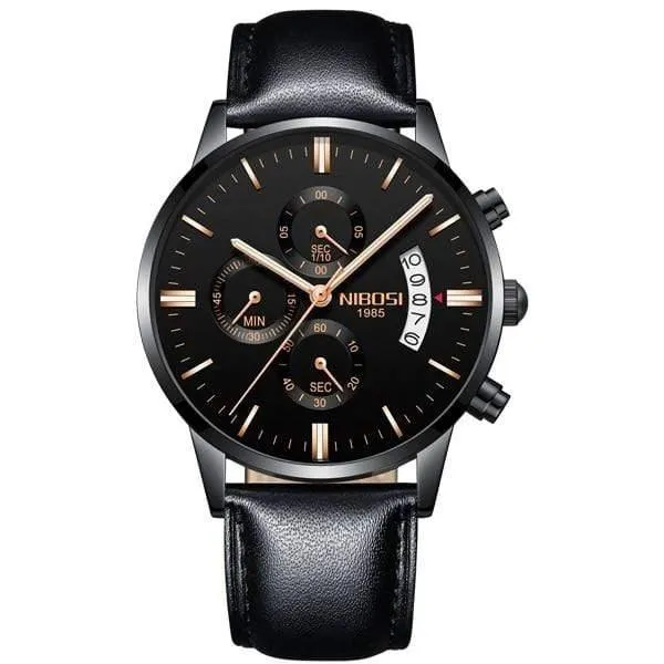 Sportuhren Für Männer Military Army Analog / Chronograph Herrenuhr Edelstahl Kleid Männliche Uhr Saat