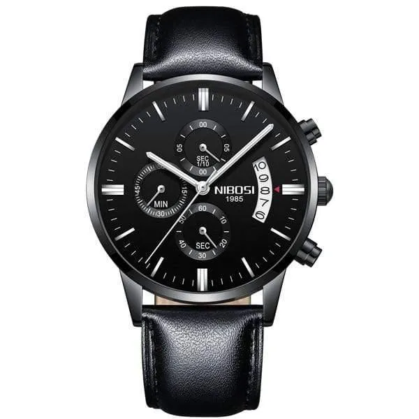 Sportuhren Für Männer Military Army Analog / Chronograph Herrenuhr Edelstahl Kleid Männliche Uhr Saat