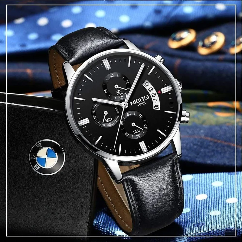 Sportuhren Für Männer Military Army Analog / Chronograph Herrenuhr Edelstahl Kleid Männliche Uhr Saat