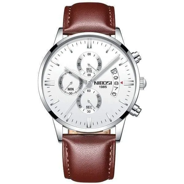 Sportuhren Für Männer Military Army Analog / Chronograph Herrenuhr Edelstahl Kleid Männliche Uhr Saat