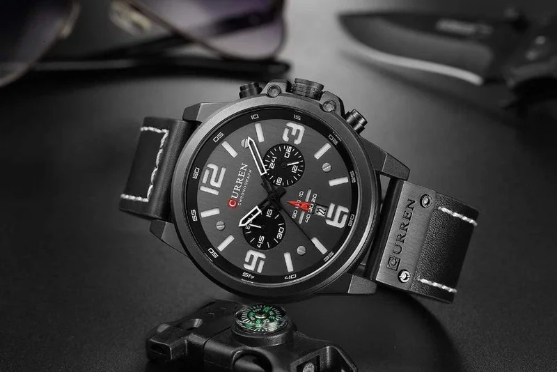 Sport Herrenuhr Top-Marke Luxus Army Military Datum Quarz Männer Armbanduhr Reloj Hombre