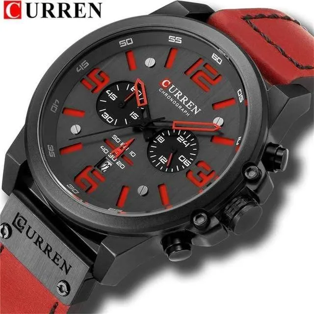 Sport Herrenuhr Top-Marke Luxus Army Military Datum Quarz Männer Armbanduhr Reloj Hombre
