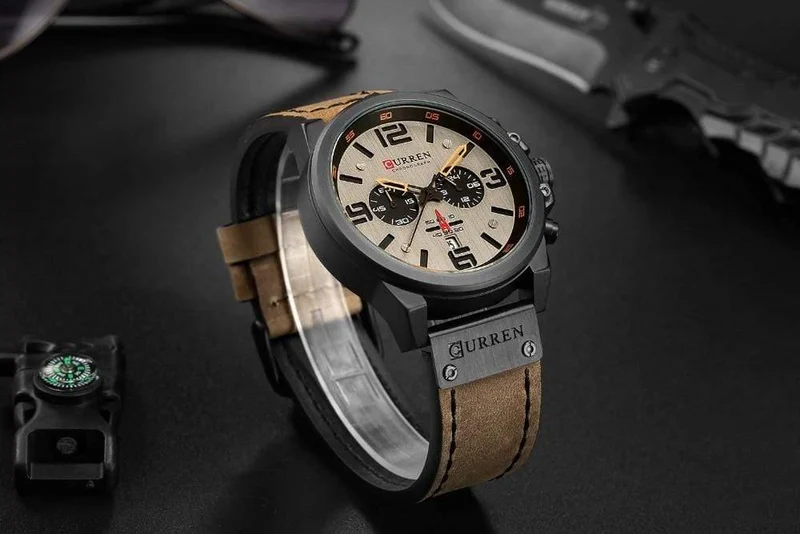 Sport Herrenuhr Top-Marke Luxus Army Military Datum Quarz Männer Armbanduhr Reloj Hombre