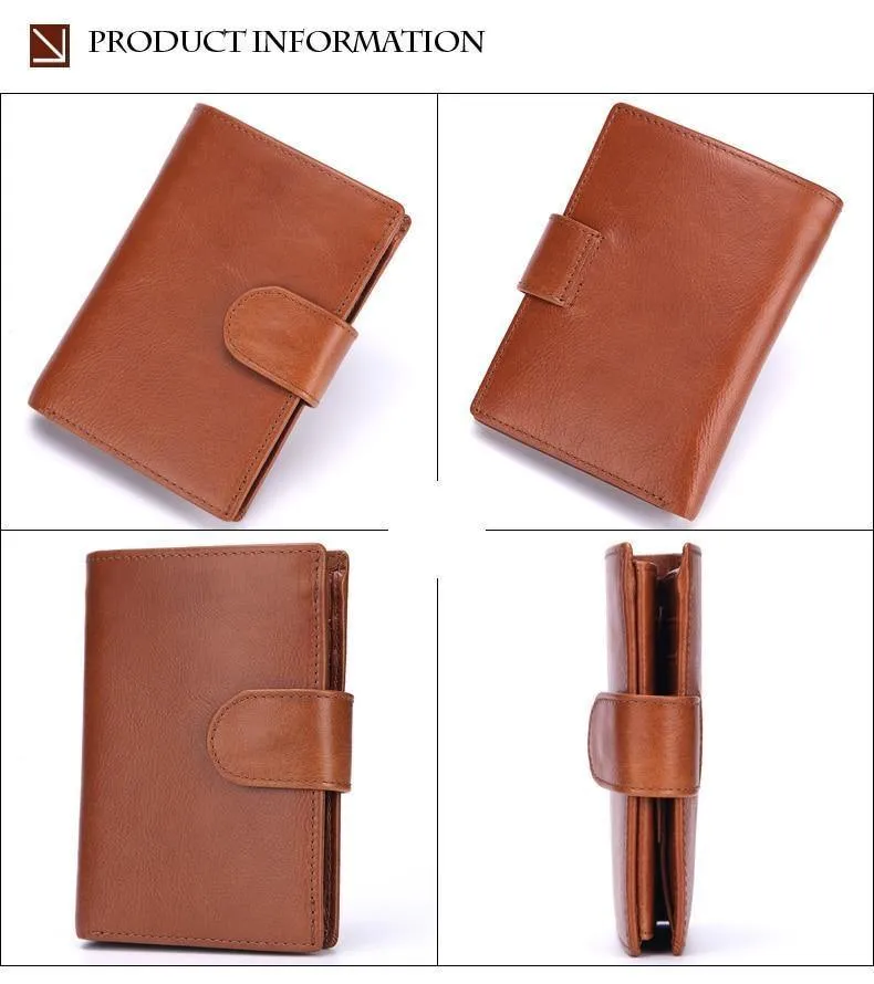 Vintage Männer Brieftasche Aus Echtem Leder Kurze Brieftaschen Männlichen Multifunktionale Rindsleder Geldbörse Münzfach Führerschein Halter