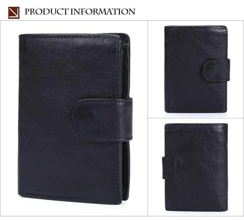 Vintage Männer Brieftasche Aus Echtem Leder Kurze Brieftaschen Männlichen Multifunktionale Rindsleder Geldbörse Münzfach Führerschein Halter