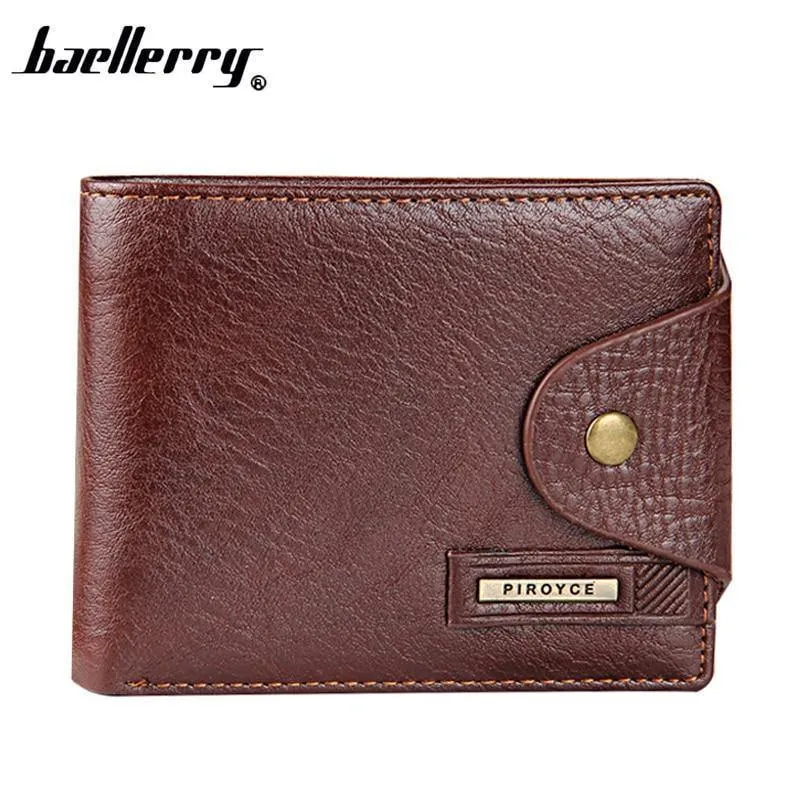 Echtes Leder Marke Männer Brieftaschen Design Kurze Kleine Brieftaschen Männlichen Herren Geldbörsen Kartenhalter Carteras