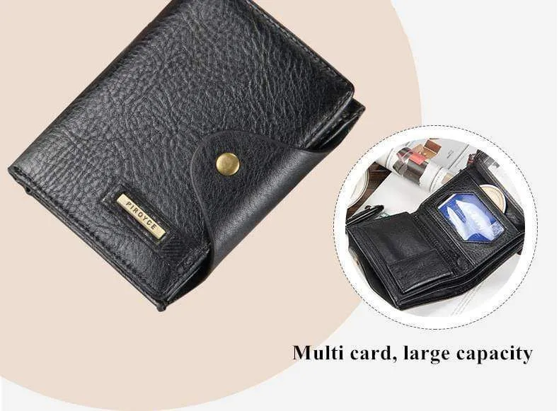 Echtes Leder Marke Männer Brieftaschen Design Kurze Kleine Brieftaschen Männlichen Herren Geldbörsen Kartenhalter Carteras