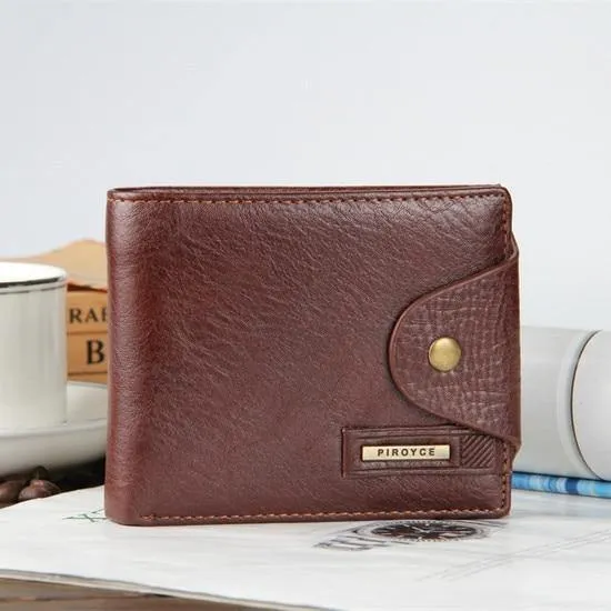 Echtes Leder Marke Männer Brieftaschen Design Kurze Kleine Brieftaschen Männlichen Herren Geldbörsen Kartenhalter Carteras