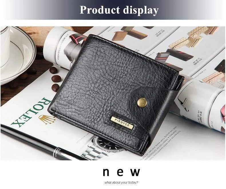 Echtes Leder Marke Männer Brieftaschen Design Kurze Kleine Brieftaschen Männlichen Herren Geldbörsen Kartenhalter Carteras