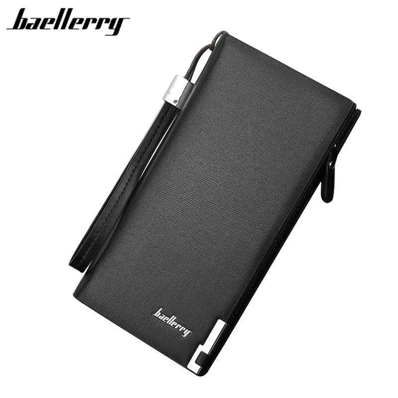 Mode Kupplung Männliche Brieftasche Männer Brieftaschen Armband Männer Handtaschen Geldbörse Herrenbrieftasche Leder Männliche Geldbörse portemonnee