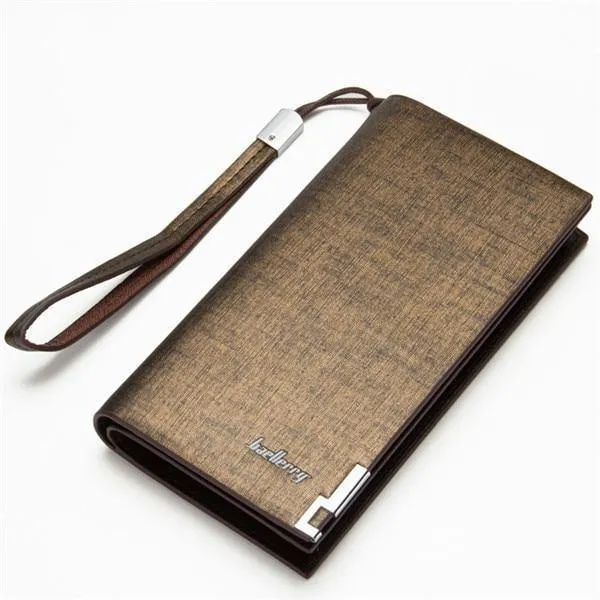 Mode Kupplung Männliche Brieftasche Männer Brieftaschen Armband Männer Handtaschen Geldbörse Herrenbrieftasche Leder Männliche Geldbörse portemonnee