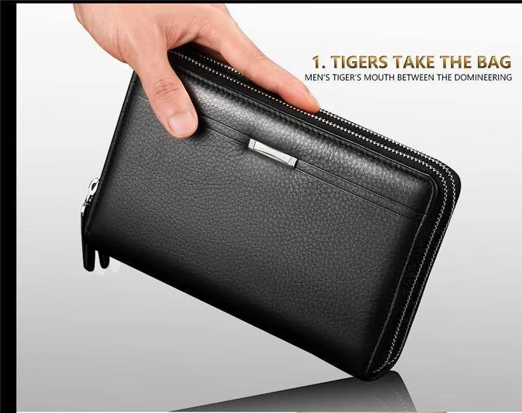 Herren Geldbörse Herren Geldbörse Herren Geldbörse Clutch Geldbörsen Herren Handytasche Business Geldbörse Münzen Multi-Bit-Geldbörsen mit hoher Kapazität