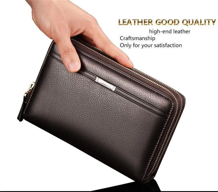 Herren Geldbörse Herren Geldbörse Herren Geldbörse Clutch Geldbörsen Herren Handytasche Business Geldbörse Münzen Multi-Bit-Geldbörsen mit hoher Kapazität