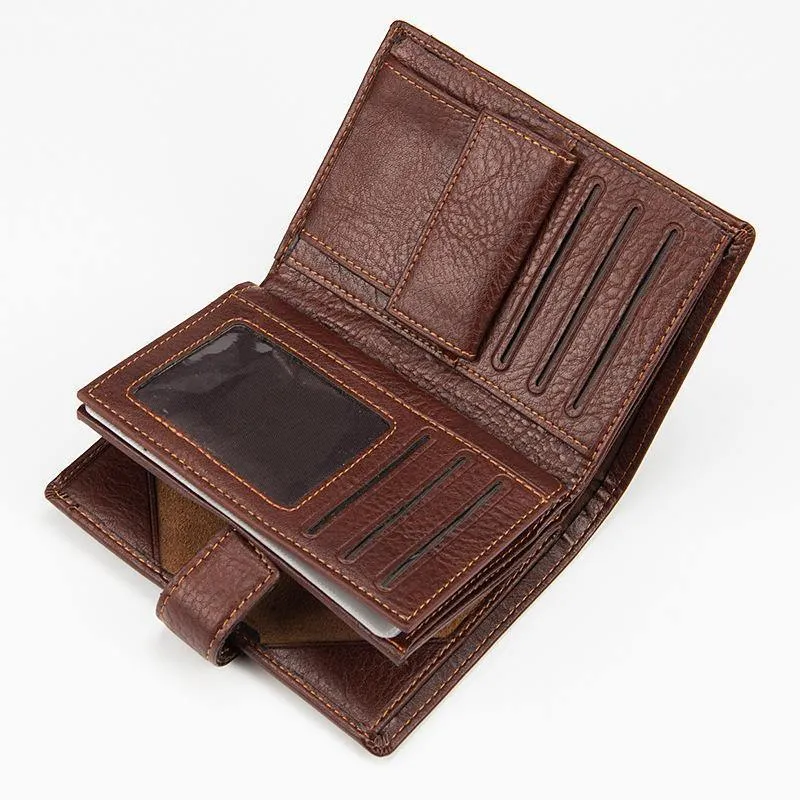 Männer brieftasche hohe qualität haspe reisepass geldbörse für männer Neue ankunft vintage karte halter