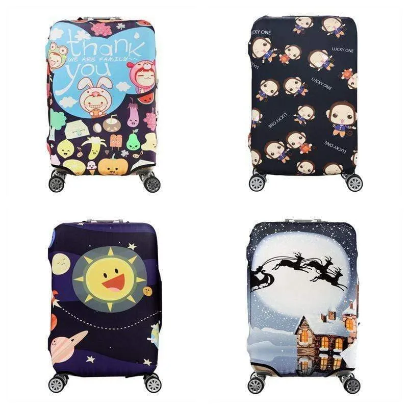 Einhorn Gepäck Schutzhülle für 18-32 Zoll Trolley Koffer schützen Staubbeutel Fall Cartoon Travel Zubehör