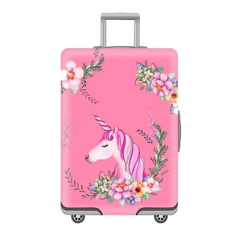 Einhorn Gepäck Schutzhülle für 18-32 Zoll Trolley Koffer schützen Staubbeutel Fall Cartoon Travel Zubehör