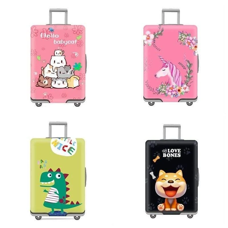 Einhorn Gepäck Schutzhülle für 18-32 Zoll Trolley Koffer schützen Staubbeutel Fall Cartoon Travel Zubehör