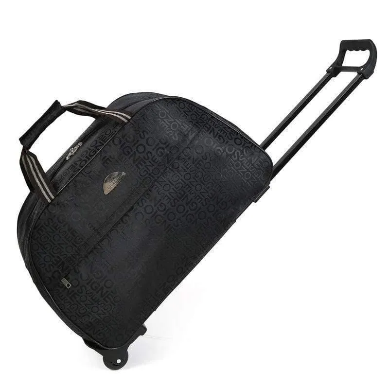 Damen Reisetasche mit großer Kapazität, wasserdicht, dicker Rollkoffer, Trolley-Gepäck, Damen- und Herren-Reisetaschen, Koffer mit Rädern