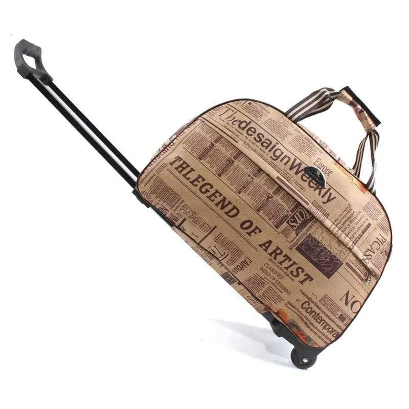 Wasserdichte Reisetasche mit hoher Kapazität für Herren, Rollkoffer, Trolley-Gepäck, Damen, Reisetaschen für Herren, Koffer mit Rädern