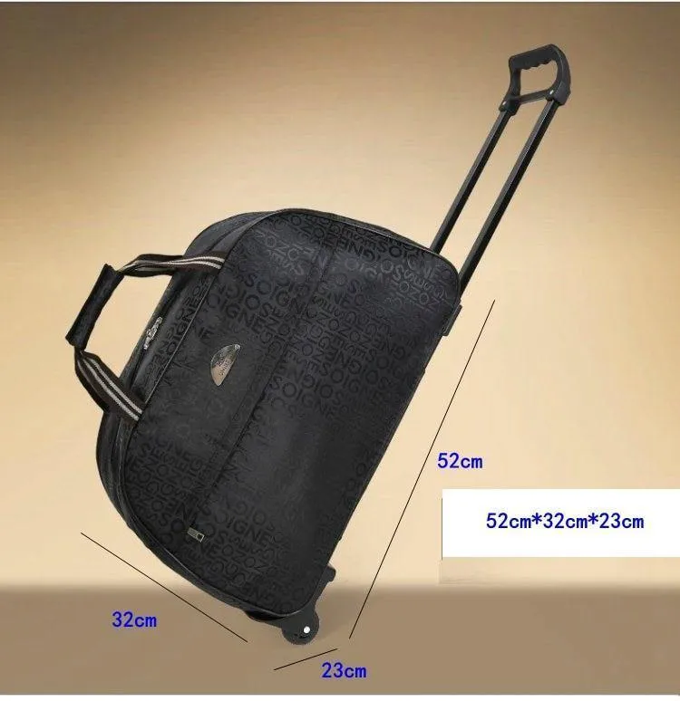 Wasserdichte Reisetasche mit hoher Kapazität für Herren, Rollkoffer, Trolley-Gepäck, Damen, Reisetaschen für Herren, Koffer mit Rädern