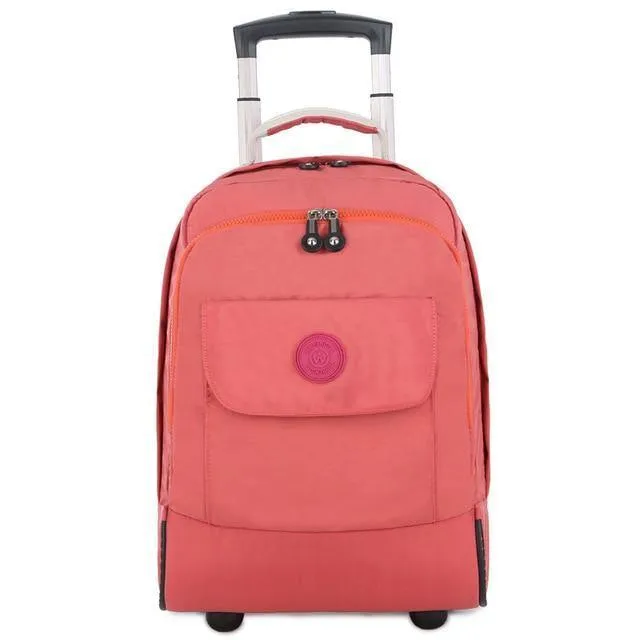 Gepäck Reiserucksack Schulter Spinner Rucksäcke Hohe Kapazität Räder Für Koffer Trolley Handgepäck Reisetasche WSD1505